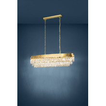 Valparaiso Cut Glass 115cm Linear Chandelier